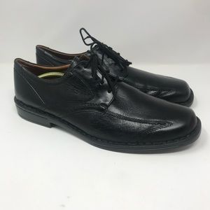 Josef Siebel Black Oxfords Mens Shoes Size 12 US